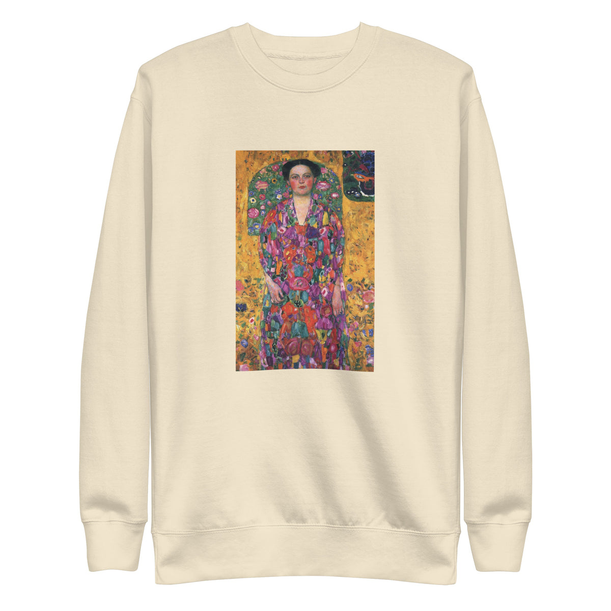 Sweater Gustav Klimt Portrait Of Eugenia Primavesi Famous Painting Signature