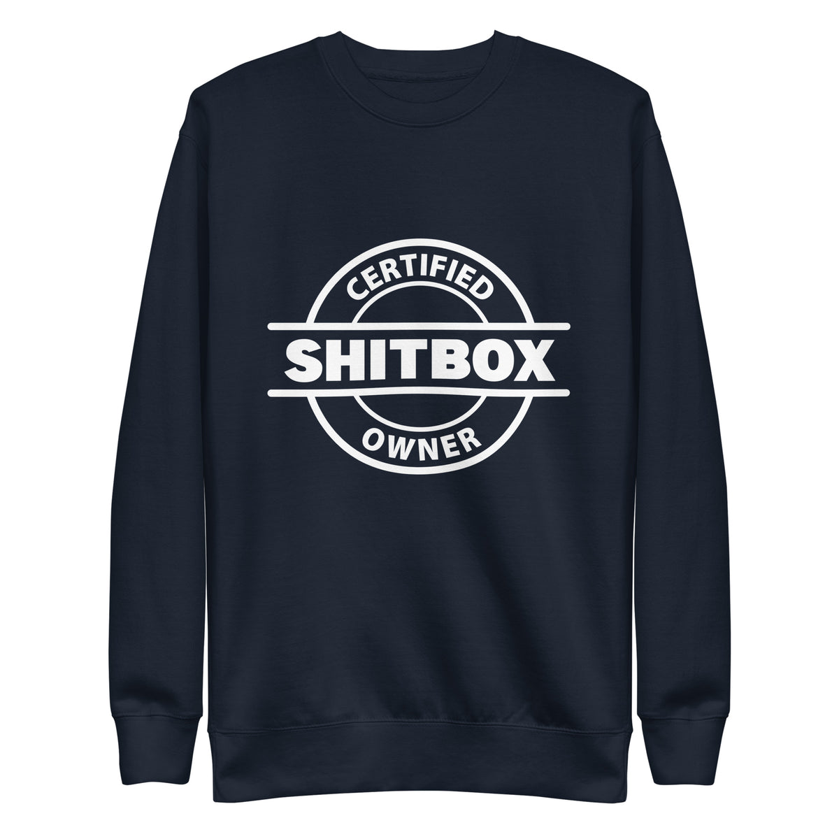 Navy Sweater Shitbox Signature