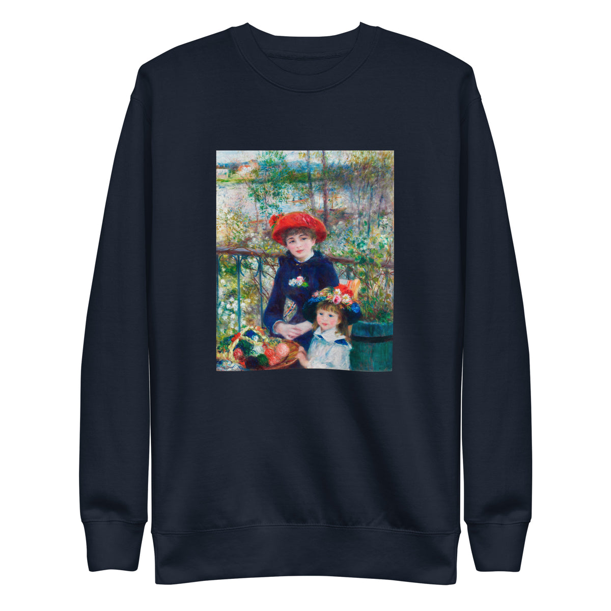 Navy Sweater Two Sisters On The Terrace Signature