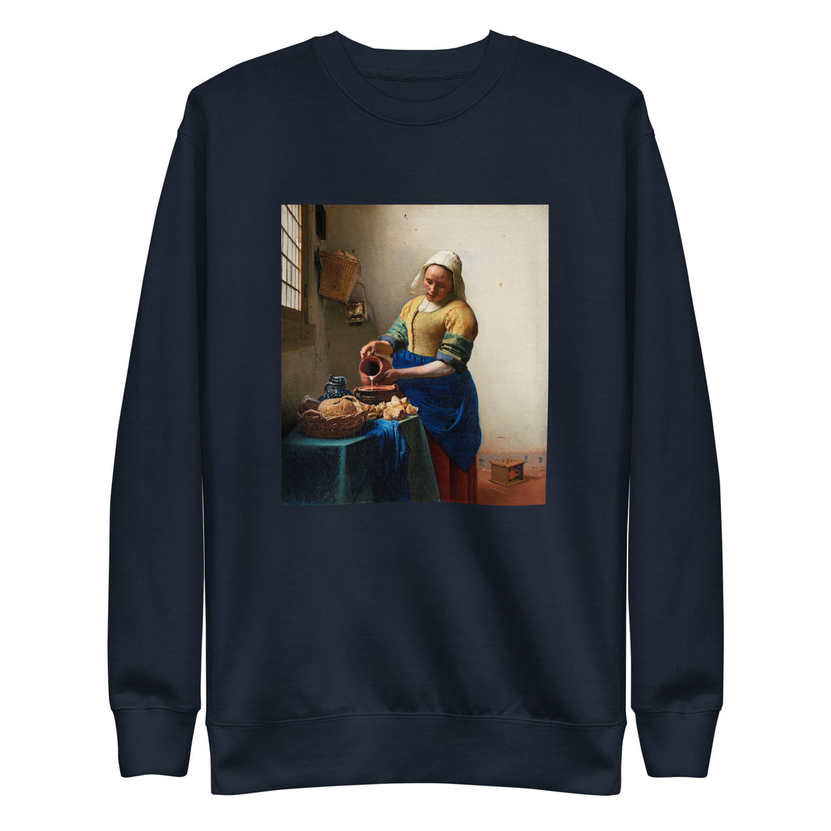 Navy Sweater The Milkmaid Signature
