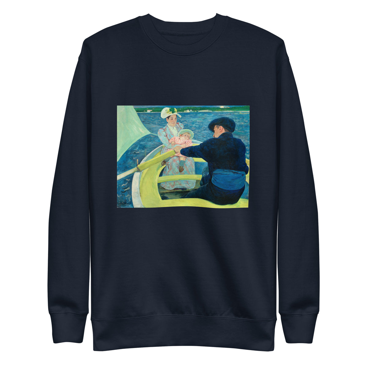 Navy Sweater The Boating Party Signature