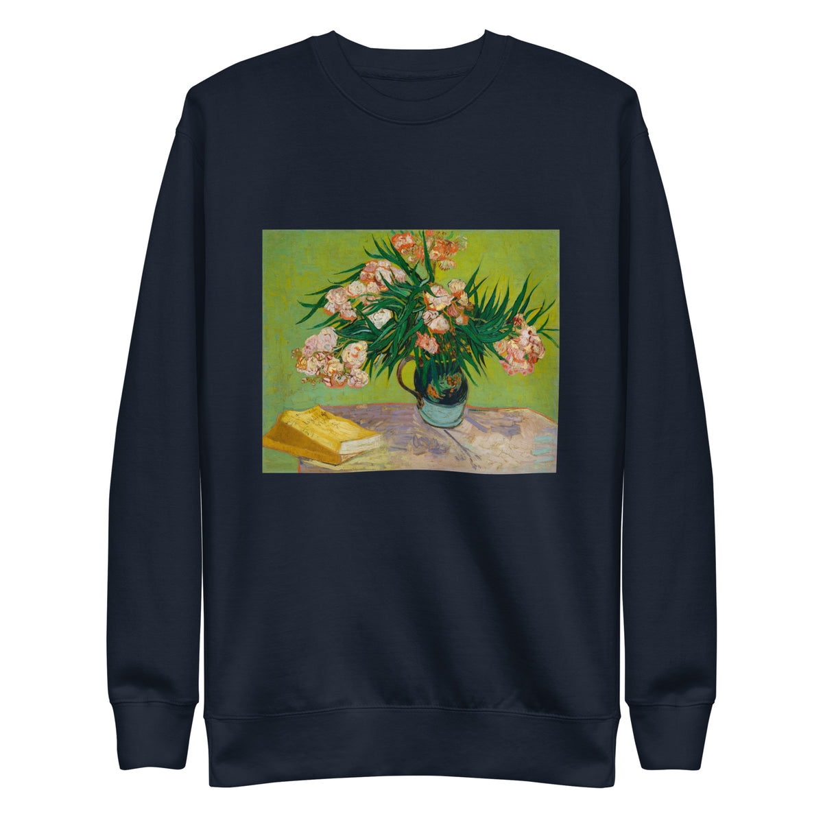 Navy Sweater Oleanders Signature