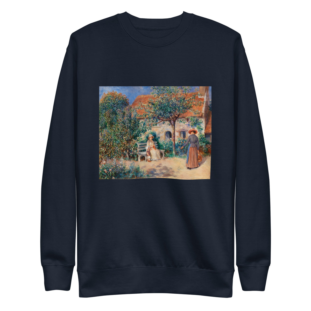 Navy Sweater In Brittany En Bretagne Signature