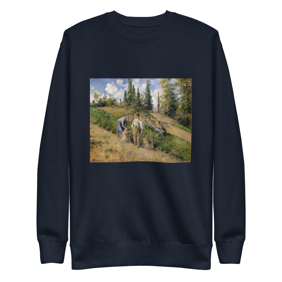 Navy Sweater The Harvest Pontoise Signature