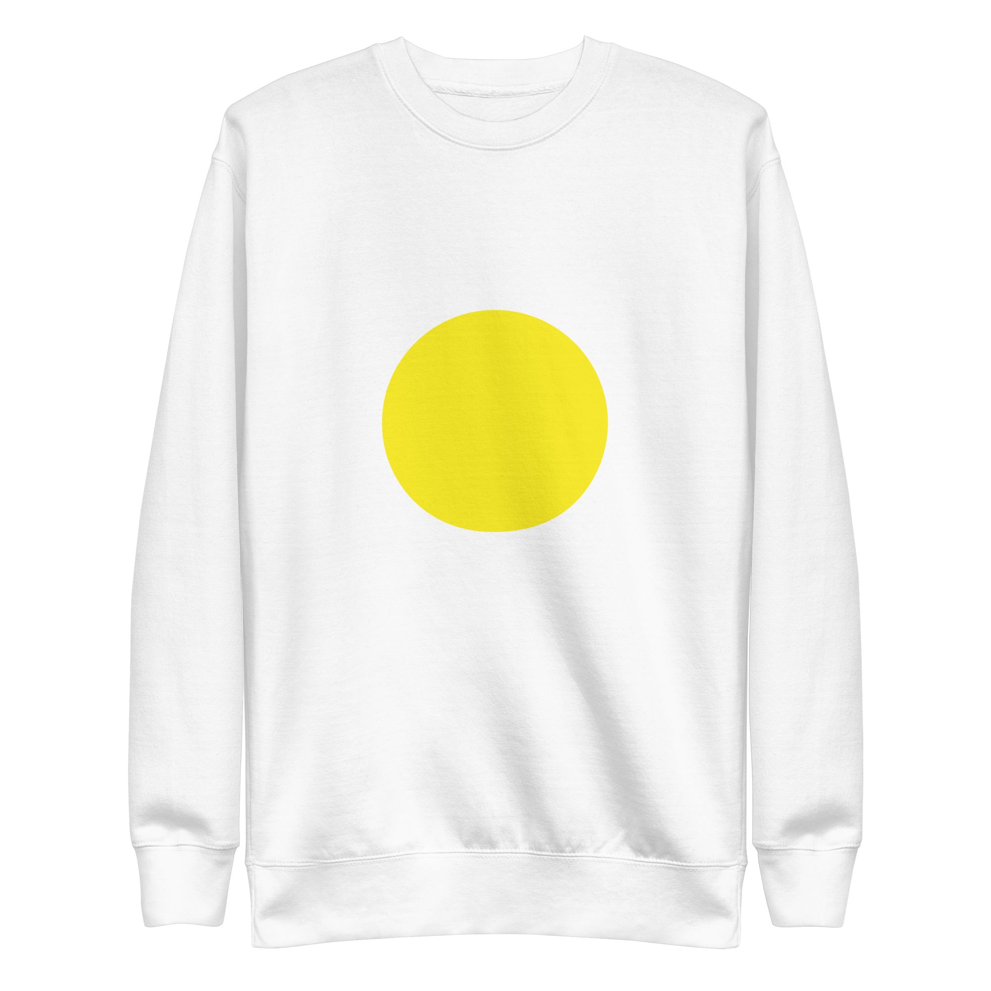 White Sweater Delete Design Signature