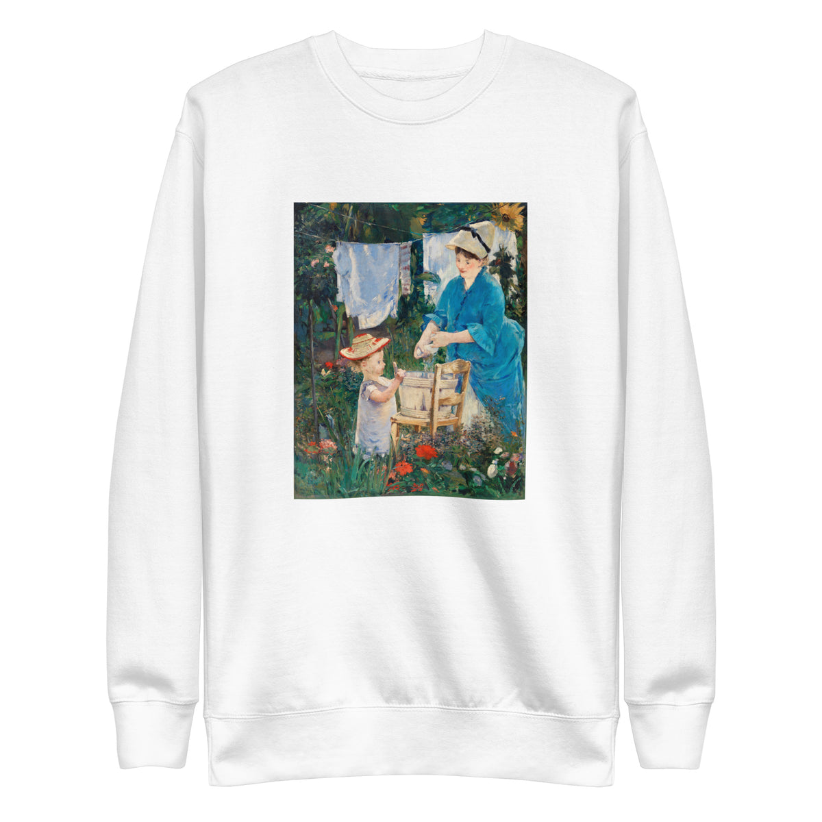 White Sweater Laundry Le Linge Painting In High Resolution Signature