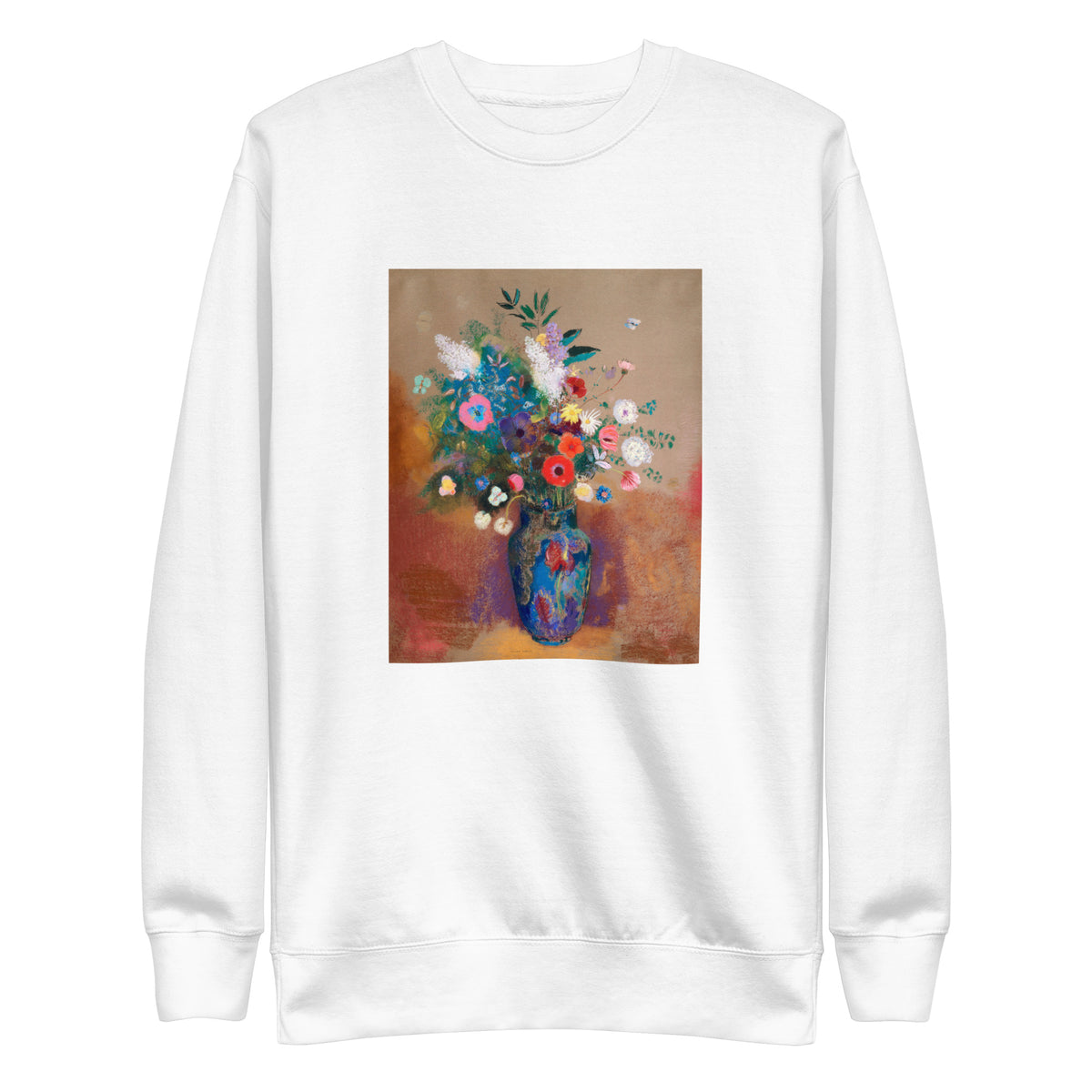 White Sweater Bouquet Of Flowers 1900 1905 Signature