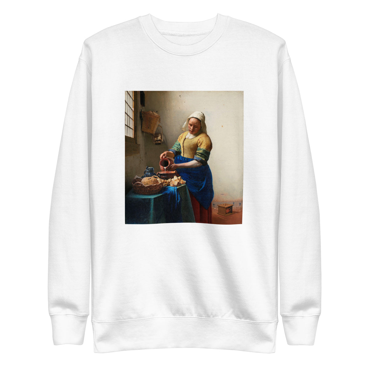 White Sweater The Milkmaid Signature