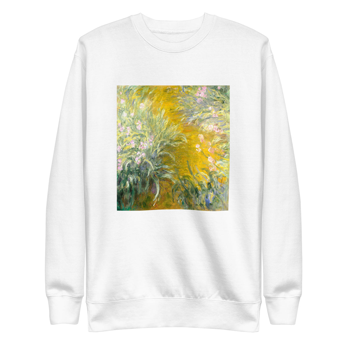White Sweater The Path Through The Irises Signature