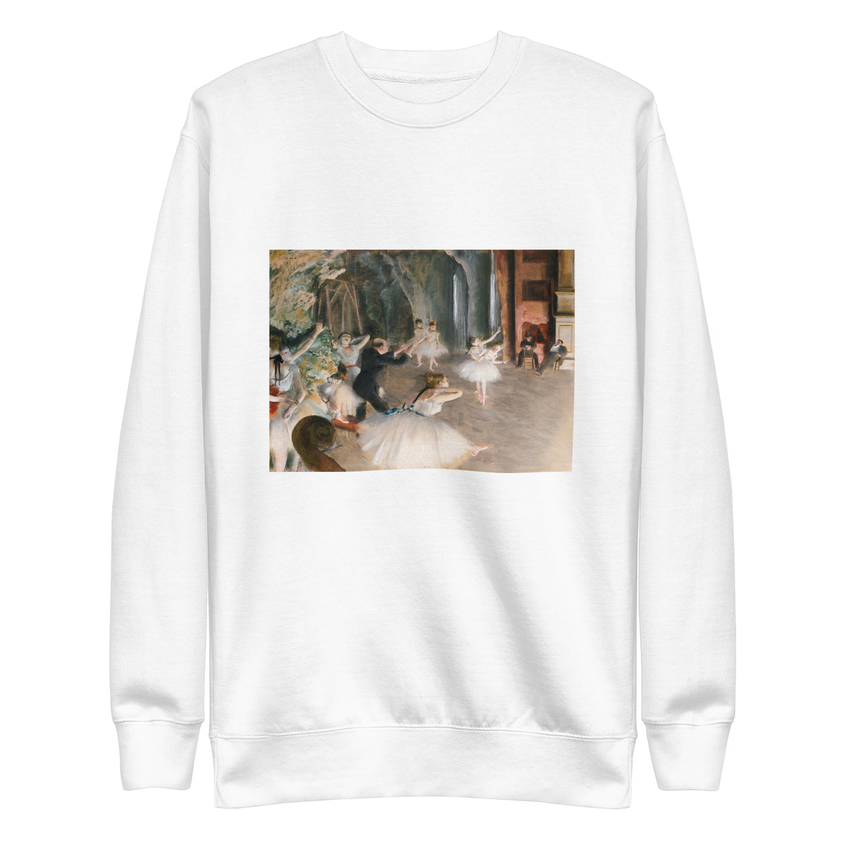 White Sweater The Rehearsal Onstage Painting In High Resolution Signature