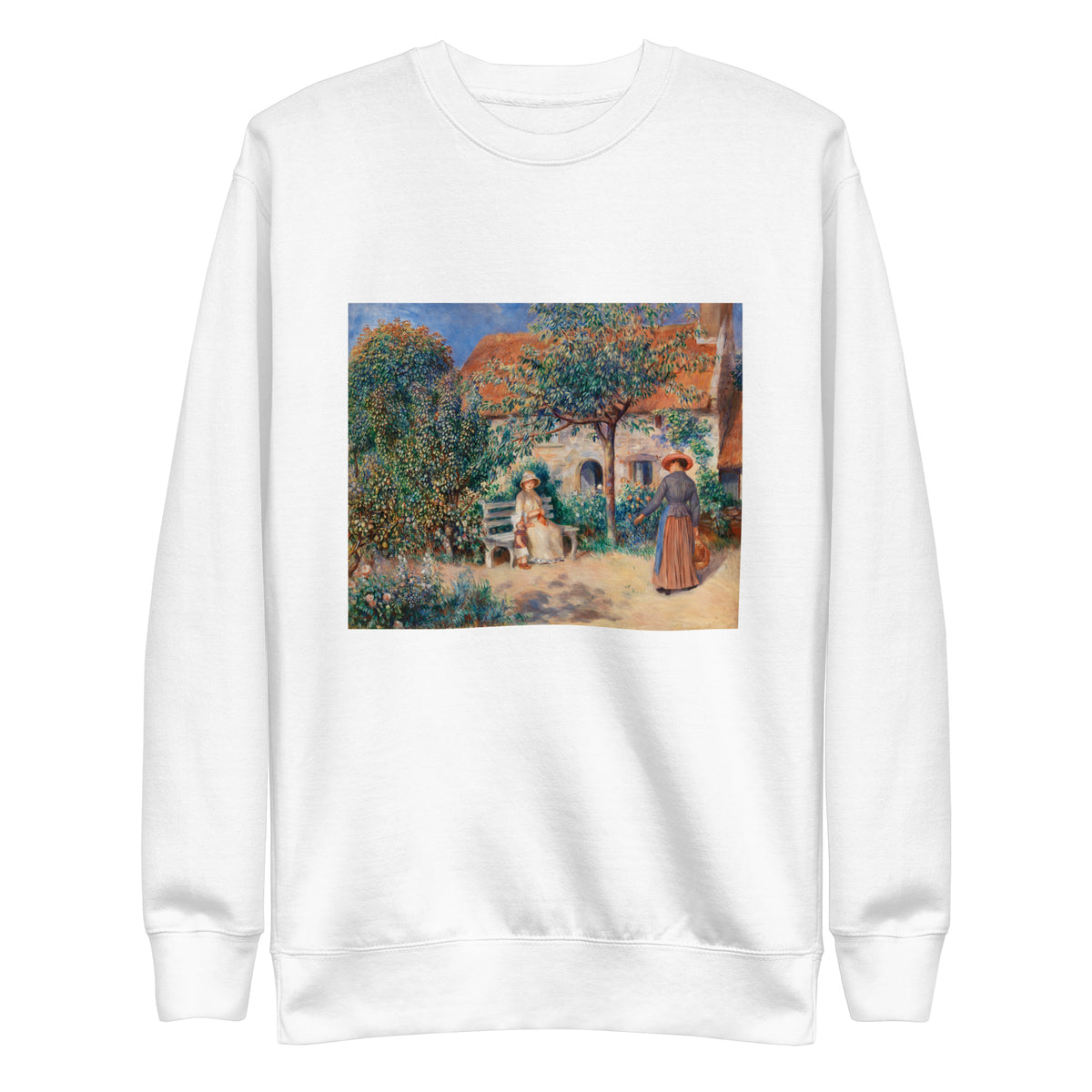 White Sweater In Brittany En Bretagne Signature