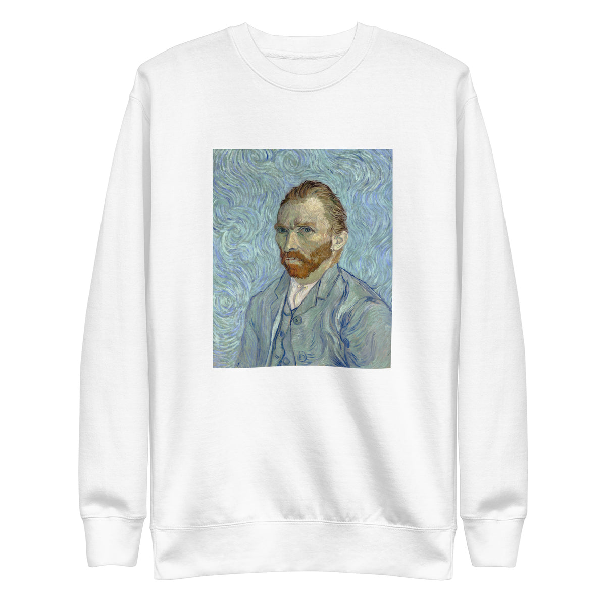 White Sweater Vincent Van Gogh S Self-Portrait Famous Painting Signature