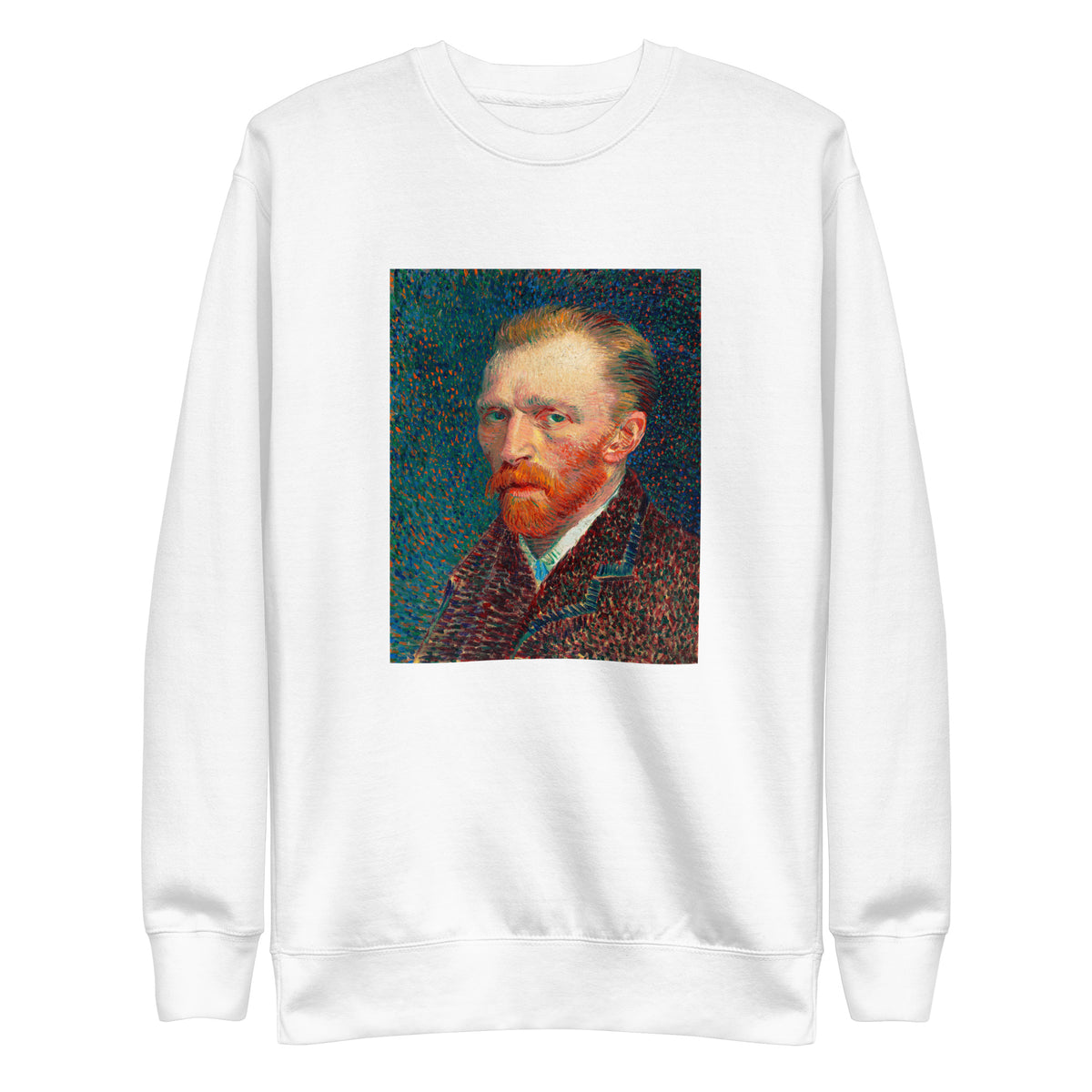 White Sweater Vincent Van Gogh S Self-Portrait Famous Artworks Signature