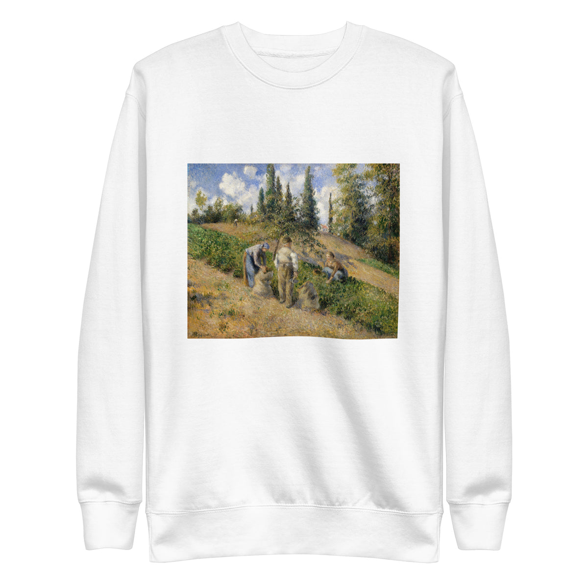 White Sweater The Harvest Pontoise Signature