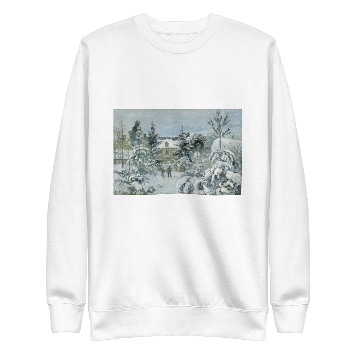 White Sweater Piette House At Montfoucault Painting In High Resolution Signature