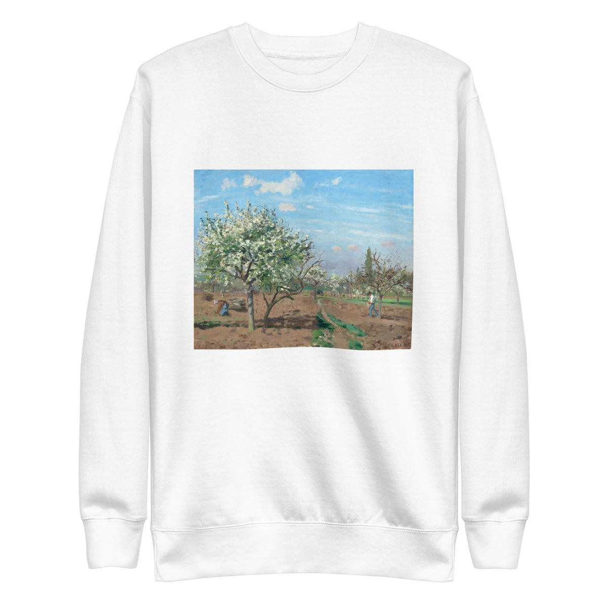 White Sweater Orchard In Bloom Louveciennes Signature