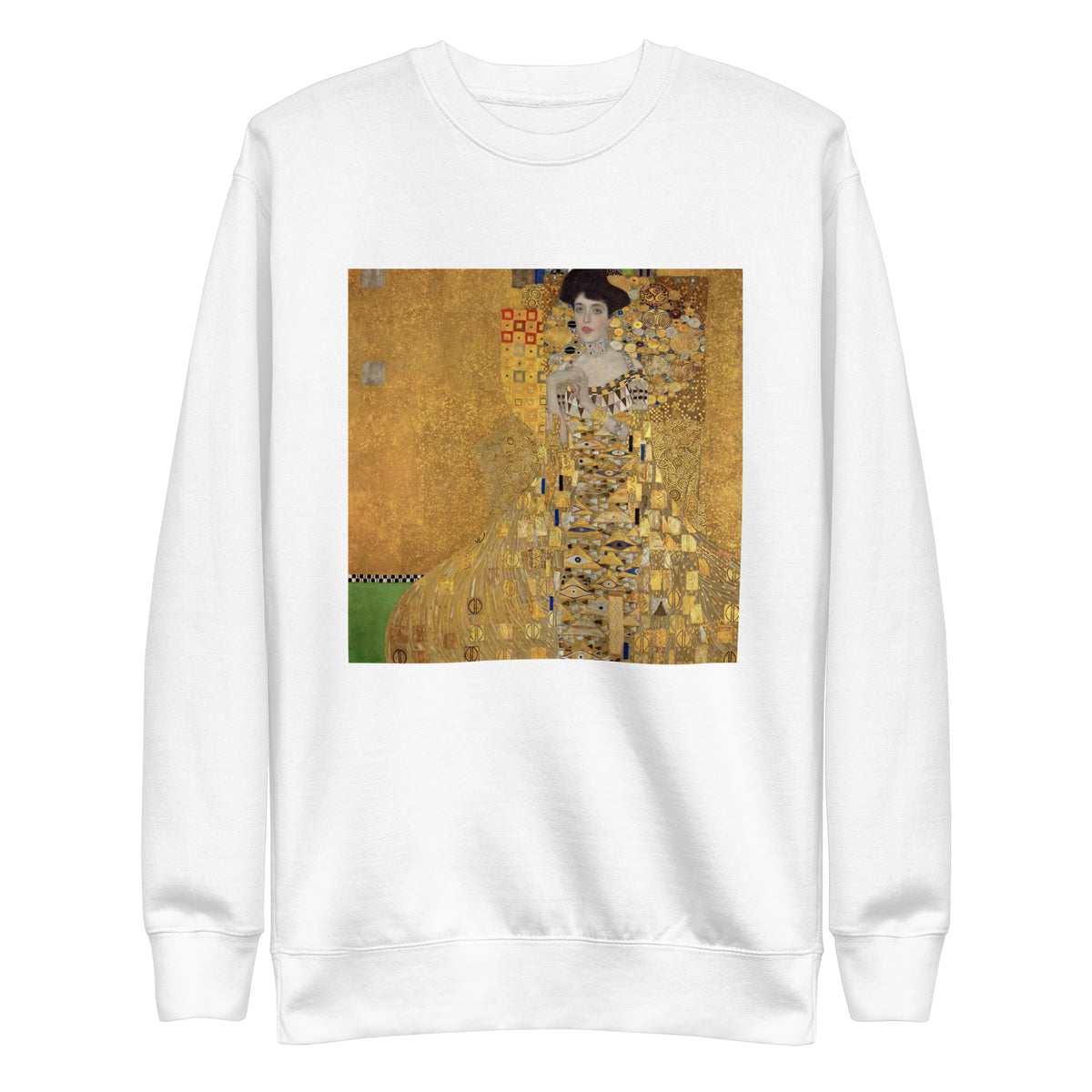 White Sweater Gustav Klimt Portrait Of Adele Bloch-Bauer I Famous Painting Signature