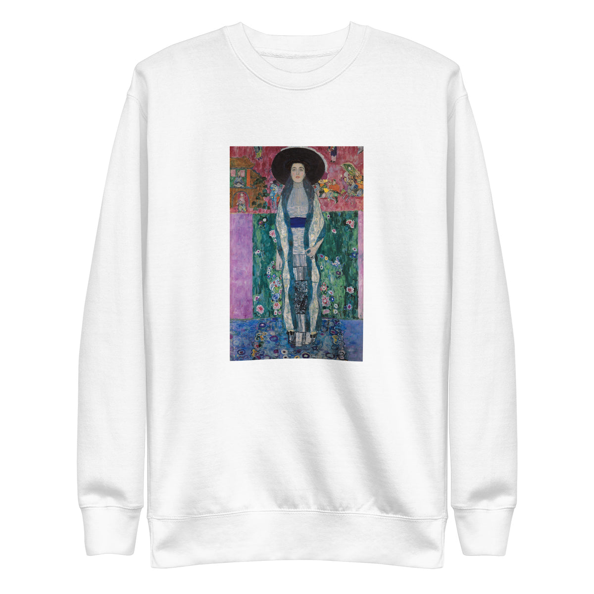 White Sweater Gustav Klimt Portrait Of Adele Bloch-Bauer Famous Painting Signature